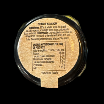 CREMA DE ALCACHOFA | 140g.