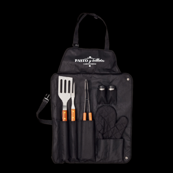 DELANTAL CON SET BBQ.