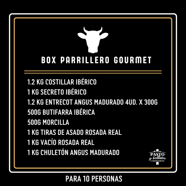 BOX PARRILLERO GOURMET | 10 PERSONAS