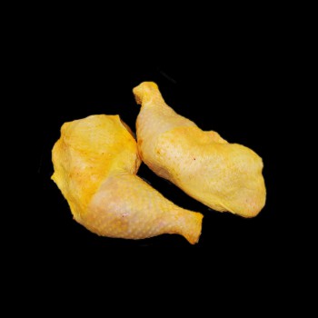 Muslo de pollo amarillo Pasto y Bellota