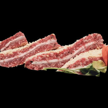 Sándwich de Ternera relleno de jamón y queso Pasto y Bellota