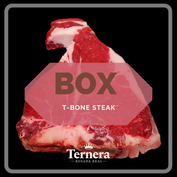 Box Tbone Steak Rosada Real Pasto y Bellota.