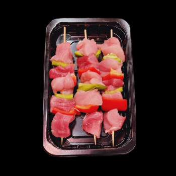 Brochetas de Cerdo Pasto y Bellota