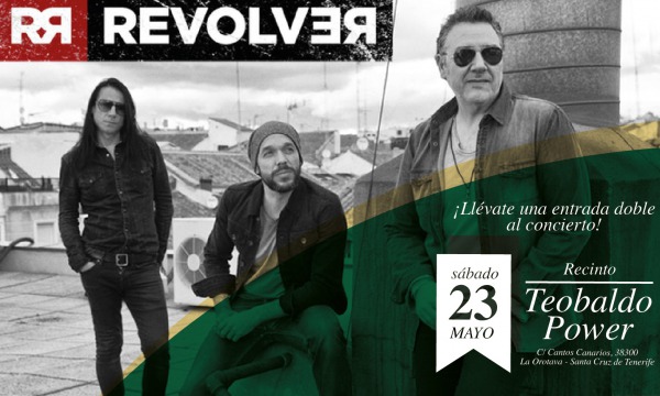 ¡Te invitamos al concierto de Revolver!