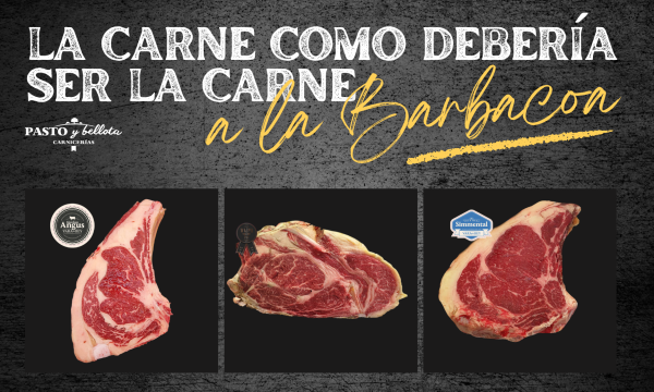 La Carne como debería ser la carne en la Barbacoa